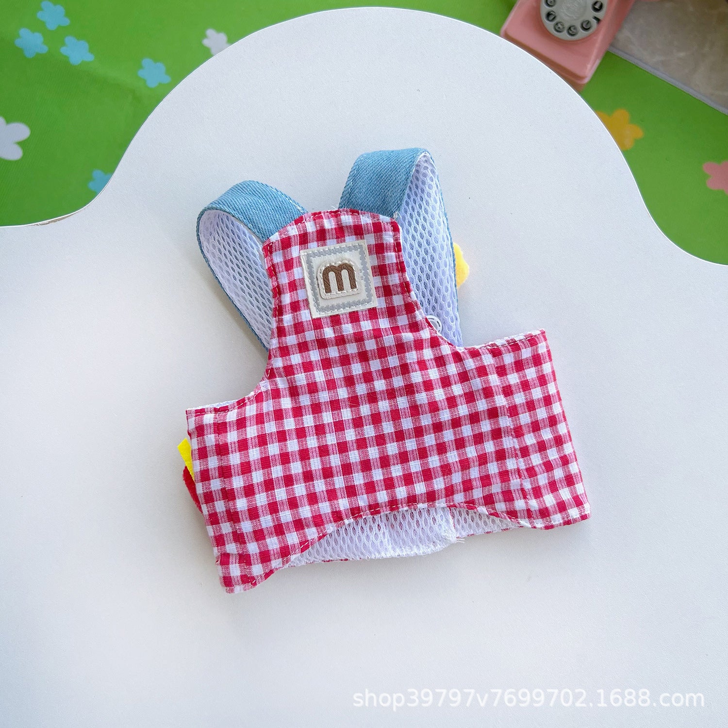 Chapeau de poitrine de tournesol de frites originales vêtements pour animaux de compagnie fournitures pour chiens et chats printemps été automne sortir traction ombre